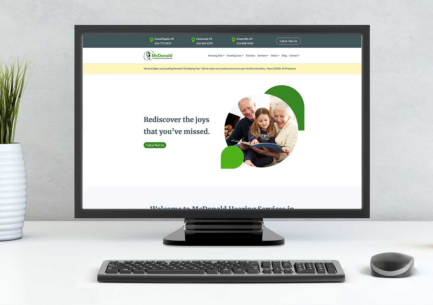 Top Website Design #3 for Audiologists